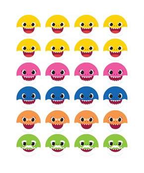 Baby Shark Assorted Mini Stickers