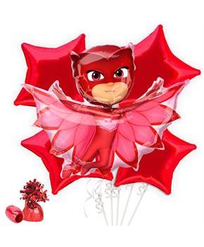 PJ Masks Owlette Balloon Bouquet Kit