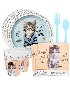 Rachael Hale Cats Rule Standard Tableware Kit (Ser