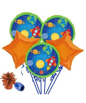 Rocket to Space Balloon Bouquet Kit