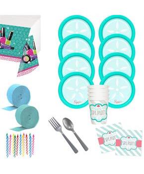Little Spa Deluxe Tableware Kit (Serves 8)