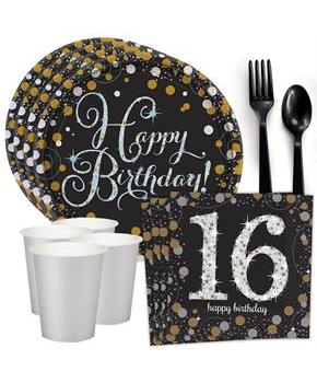 Sparkling Celebration 16th Birthday Standard Table