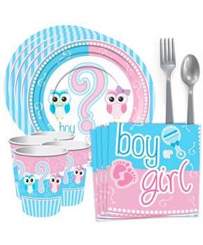 Gender Reveal Standard Tableware Kit (Serves 8)