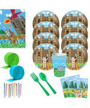 Medieval Party Deluxe Tableware Kit (Serves 8)û