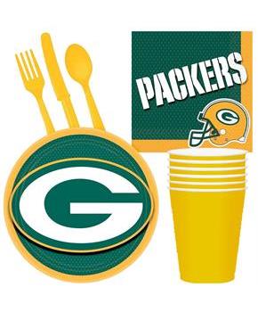 NFL Green Bay Packers Tailgate Party Pack (For 16