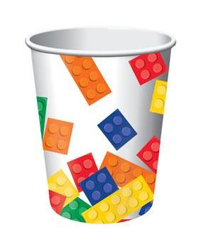 Building Block Party 9 oz. Paper Cups (48)