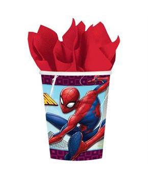 Spiderman Webbed Wonder 9oz. Paper Cups (48)