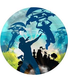 Battle Game Dessert Plates (48)