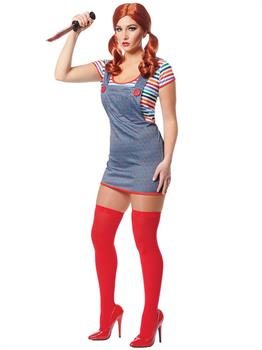 Adult Women's Evil Doll Costume
