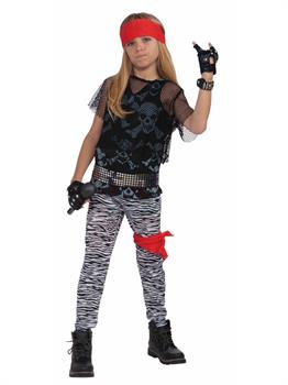 Child 80'S Rock Star Boy (Small) Costume