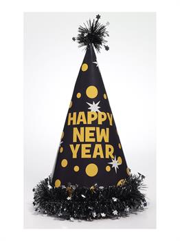 Happy New Year Jumbo Cone Hat