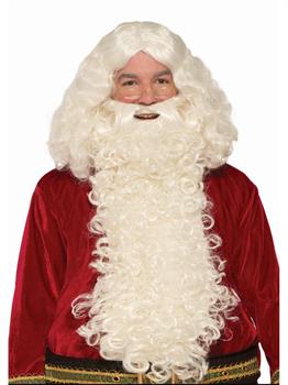 Deluxe Long Santa Wig & Beard Set