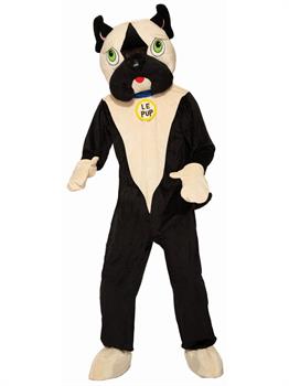 Adult French Bulldog Mascot Costume
