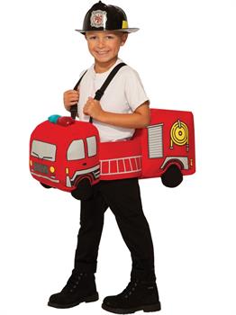Child Fire Truck Ride-On Costume