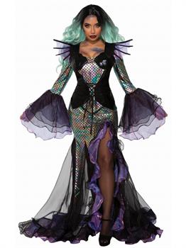 Adult Dark Seas Mermaid Costume - PartyBell.com