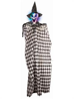 62 Inch Light Up Harlequin Ghost Hanging Decor