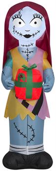 3.5 Foot The Nightmare Before Christmas Sally Light Up Inflatable Lawn Decoration