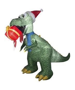 Christmas T-Rex 7 Ft. Airblown Inflatable