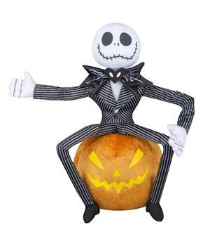 NBC Jack On Pumpkin 18 Plush Front Door Greeter