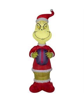 Dr. Seuss The Grinch with Presents Inflatable Airblown Decor