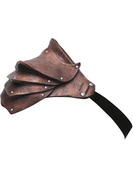 Adult Pauldron Copper Shoulder Armour Accessory