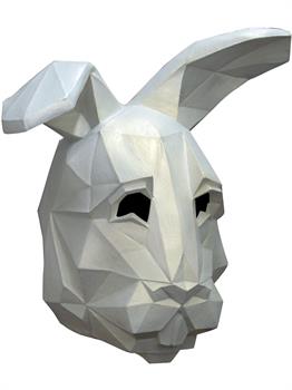 Adult Low Poly Bunny Mask