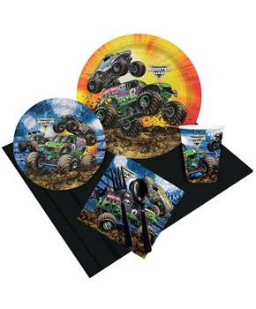 Monster Jam Grave Digger Party Pack for 8