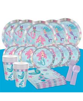 Shimmering Mermaids Party Pack (24 Guests)