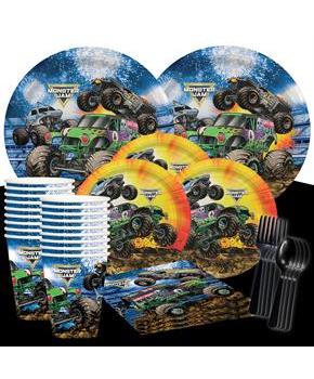 Monster Jam Grave Digger Party Pack (16 Guests)