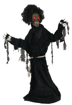 32 Inch Animated Black Robe Freak