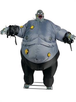 8 Foot Animated Inflatable Bloated Zombie