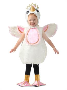 Girls Swan Princess Costume