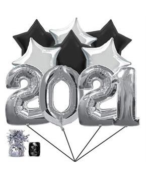 2021 Balloon Silver/Black Kit (each)