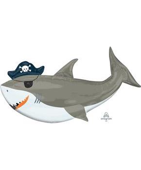 Ahoy Birthday 41" Jumbo Shaped Foil Balloon