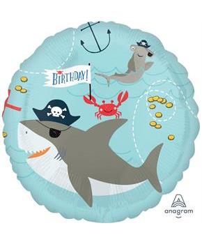 Ahoy Birthday Foil Balloon