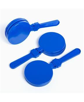Blue Round Clapper