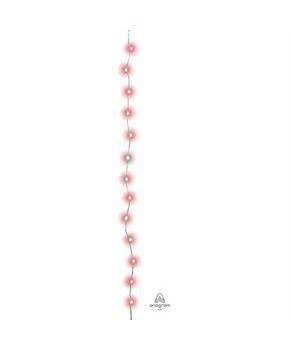 LED 36" Lighted String Balloon Accessory - Red