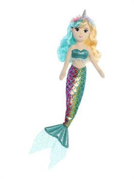 Candie Rainbow Unicorn Mermaid Sparkles Plush