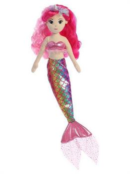 Minnie Rainbow Unicorn Mermaid Sparkles Plush