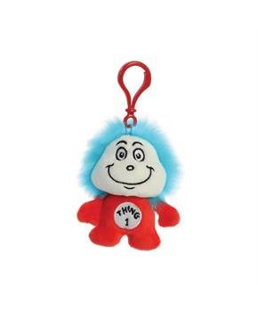 Dr. Seuss Thing 1 Plush Clip On