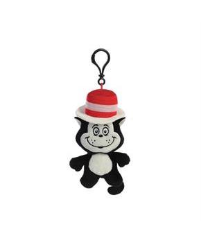 Dr. Seuss Cat in the Hat Plush Clip On