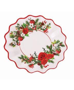 Festive Shaped 8" Dessert Plate (8)