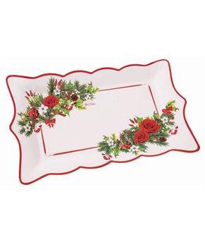 Festive Shaped Paper Tray 12" x 7" (4)