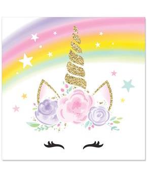 Dreamy Unicorn Lunch Napkins (20)