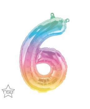 Pastel Ombre Number 6