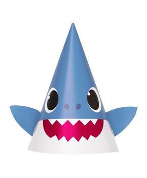 Baby Shark Party Hats (8ct)