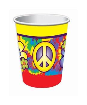 Hippie Tie-Dye 9oz. Cup (8)