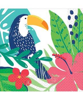 Tropical Jungle Beverage Napkins (36)