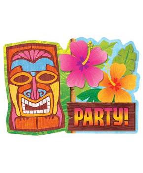 Tropical Tiki Invitations (20)