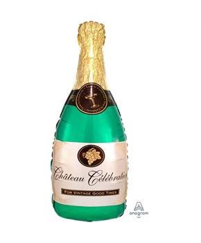 Champagne Bottle 36" Foil Balloon